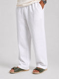 White Linen Pants
